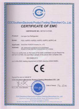 CE certificate approve