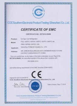 CE certificate approve